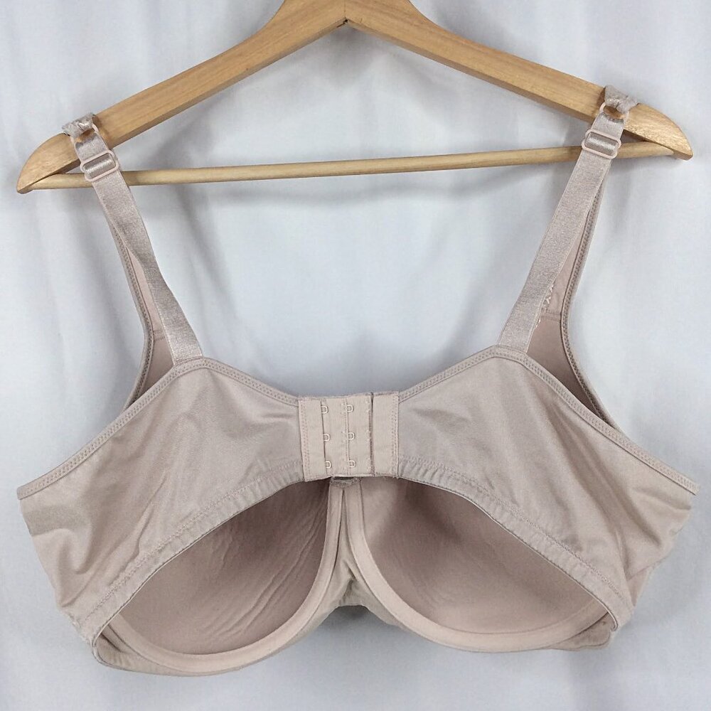 Playtex 4823 Secrets Amazing Shape‎ Balconette Underwire Bra 42D Sandshell - Picture 4 of 9